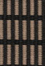Billede af Woodnotes New York Carpet Sewn Edges 140x200 cm - Black/Antique