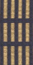 Billede af Woodnotes New York Carpet Sewn Edges 140x200 cm - Dark Blue/Natural