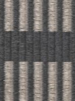 Billede af Woodnotes Cut Stripe Carpet Sewn Edges 80x200 cm - Graphite/Stone