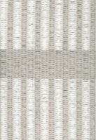 Billede af Woodnotes Cut Stripe Carpet Sewn Edges 170x240 cm - Stone/White