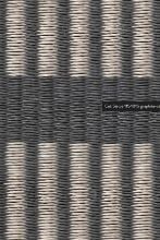 Billede af Woodnotes Cut Stripe Carpet Sewn Edges 170x240 cm - Graphite/Stone