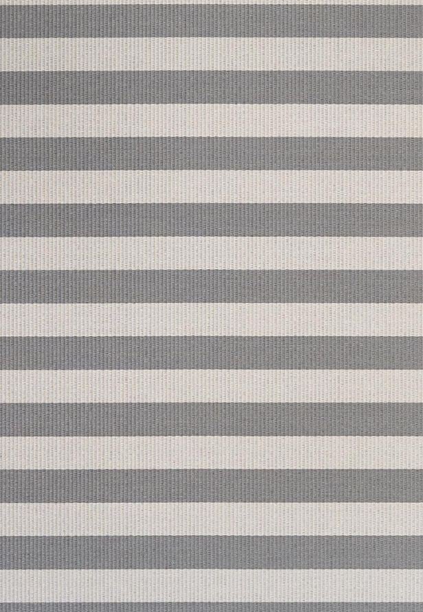 Billede af Woodnotes Big Stripe Carpet Sewn Edges 80x200 cm - Grey/Stone