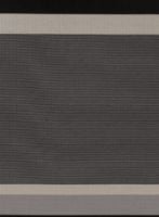 Billede af Woodnotes Panorama Carpet Sewn Edges 80x200 cm - Black/Light Grey
