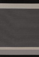 Billede af Woodnotes Panorama Carpet Sewn Edges 140x200 cm - Black/Light Grey
