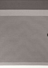 Billede af Woodnotes Panorama Carpet Sewn Edges 140x200 cm - Graphite/Light Grey