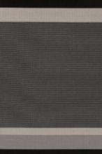 Billede af Woodnotes Panorama Carpet Sewn Edges 170x240 cm - Black/Light Grey