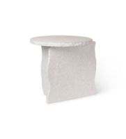 Billede af Ferm Living Mineral Sculptural Table Ø: 52 cm - White Bianco Curia Marble