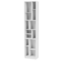 Billede af Montana Selection Loom Bogreol med sokkel 7 cm 46,8x208,8x30 cm - 101 New White