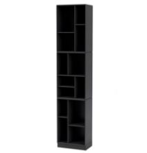Billede af Montana Selection Loom Bogreol med sokkel 7 cm 46,8x208,8x30 cm - 04 Anthracite