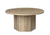 Billede af GUBI Epic Coffee Table Ø: 80 cm - Warm Taupe