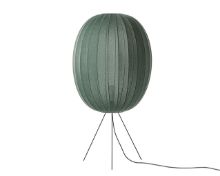 Billede af Made By Hand Knit-Wit Oval Floor Medium Ø: 65 cm - Tweed Green