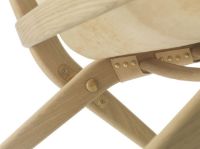 Billede af Audo Copenhagen Saxe Chair SH: 37 cm - Sæbebehandlet Eg/Naturlig Læder