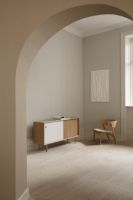 Billede af Sibast Furniture No 11 Skænk L: 152 cm - Oil Oak/White & Blue/Metal