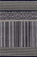 Billede af Woodnotes San Francisco Carpet Sewn Edges 140x200 cm - Dark Blue/Stone
