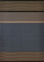 Billede af Woodnotes San Francisco Carpet Sewn Edges 140x200 cm - Dark Blue/Nutria