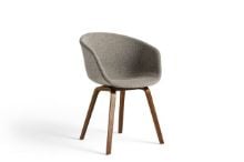 Billede af HAY AAC 23 About A Chair SH: 46 cm - Lacquered Walnut Veneer/Hallingdal 270 