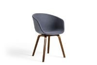 Billede af HAY AAC 23 About A Chair SH: 46 cm - Lacquered Walnut Veneer/Linara 198