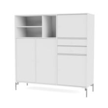Billede af Montana Mega 201803 Skænk med ben 115,2x38 cm - 101 NewWhite / Matkrom