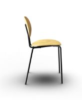 Billede af Sibast Furniture Piet Hein Chair SH: 45 cm - Oil Oak