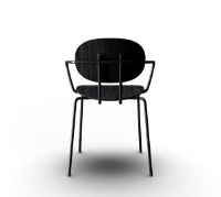 Billede af Sibast Furniture Piet Hein Chair w. Armrest SH: 45 cm - Black Oak
