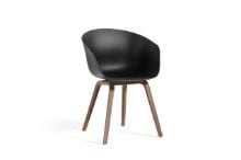 Billede af HAY AAC 22 About A Chair SH: 46 cm - Lacquered Walnut/Black