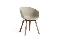 Billede af HAY AAC 22 About A Chair SH: 46 cm - Lacquered Walnut/Pastel Green