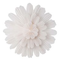 Billede af Watt & Veke Papir Sneblomst Ø: 68 cm - Hvid OUTLET