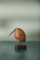 Billede af Warm Nordic Beak Bird Lazy Snipe 14x15,5 cm - Olieret Teak