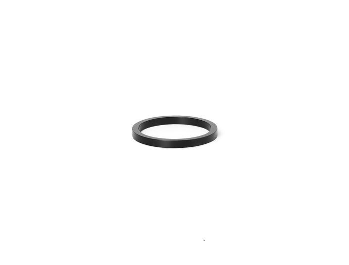 Billede af Ferm Living Collect Ring Ø: 5,5 cm - Black Brass