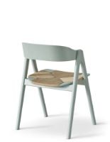 Billede af Findahl by Hammel METTE Spisebordsstol SH: 45 cm - Grønlakeret Bøg/Natur