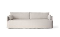 Billede af Audo Copenhagen Offset 3 Pers. Sofa med Løst Betræk L: 228 cm - Cotlin Oat
