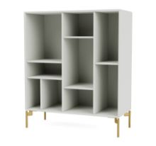 Billede af Montana QS Selection Compile Reol med ben 69,6x69,6x30 cm - 09 Nordic / Brass