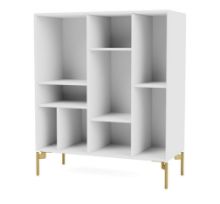 Billede af Montana Selection Compile Reol med ben 69,6x69,6x30 cm - 101 New White / Brass