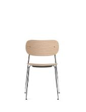 Billede af Audo Copenhagen Co Dining Chair Chrome SH: 45 cm - Natural Oak
