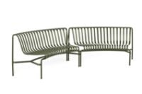 Billede af HAY Palissade Park Dining Bench In-In Starter Set/Set Of 2 L: 295,5 cm - Olive  