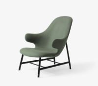 Billede af &Tradition Catch JH13 Lounge Chair SH: 36 cm - Black/Green