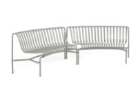 Billede af HAY Palissade Park Dining Bench In-In Starter Set/Set Of 2 L: 295,5 cm - Sky Grey  