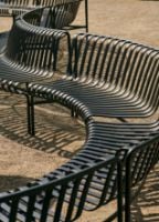 Billede af HAY Palissade Park Dining Bench In / Add On / 1 pcs. L: 159 cm - Anthracite  