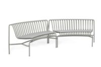 Billede af HAY Palissade Park Dining Bench Cushion / In-In / Set Of 2 L: 100 cm - Sky Grey 