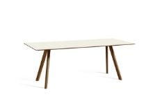 Billede af HAY CPH 30 Table 200x90x74 cm - Lacquered Solid Walnut/Off White Linoleum