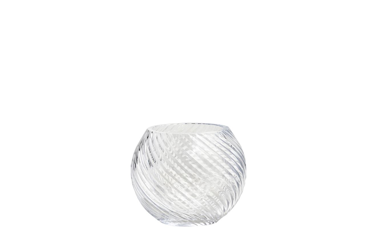 Billede af Ebb & Flow Rowan Crystal Bowl S Ø: 15,5 cm - Swirl 