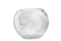 Billede af Ebb & Flow Rowan Crystal Bowl L Ø: 28 cm - Swirl