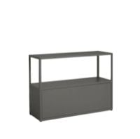 Billede af HAY New Order Comb. 205 3 Layers incl. 1 High Drawer / W. Wall Safety Bracket B: 100 cm - Army