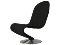 Billede af Verpan System 1-2-3 Lounge Chair Standard SH: 38 cm - Hallingdal 200/Aluminium