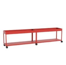 Billede af HAY New Order Comb. 103 2 Layers incl. Wheels B: 150 cm - Red