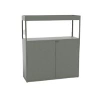 Billede af HAY New Order Comb. 204 4 Layers incl. DH Steel Door / W. Wall Safety Bracket B: 100 cm - Army