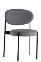 Billede af Verpan Series 430 Chair SH: 47 cm - Moss 018/Black