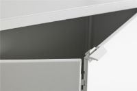 Billede af HAY New Order Comb. 502 6 Layers incl. 1 Steel Door / W. Floor Safety Bracket H: 179,9 cm - Light Grey