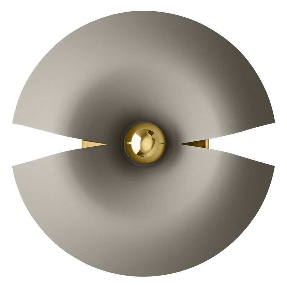 Billede af AYTM Cycnus Væglampe Ø: 30 cm - Taupe/Guld