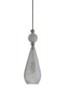 Billede af Ebb & Flow Smykke Pendant Lamp M Ø: 12,5 cm - Crystal Check/Silver